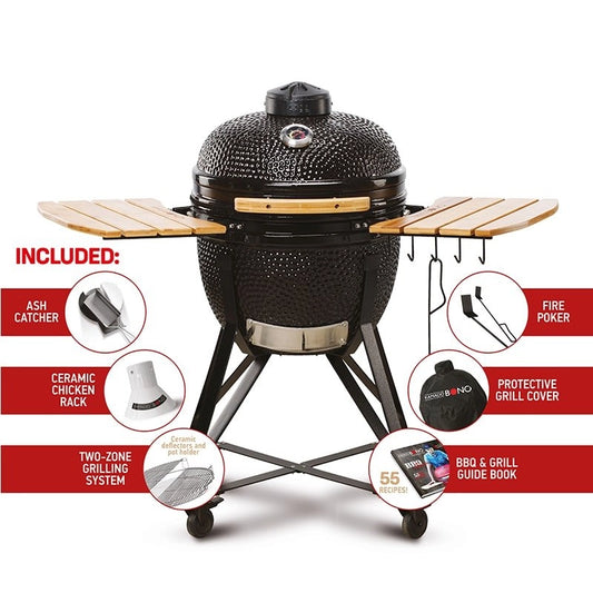 Kamado Bono Media Ceramic Grill 20″